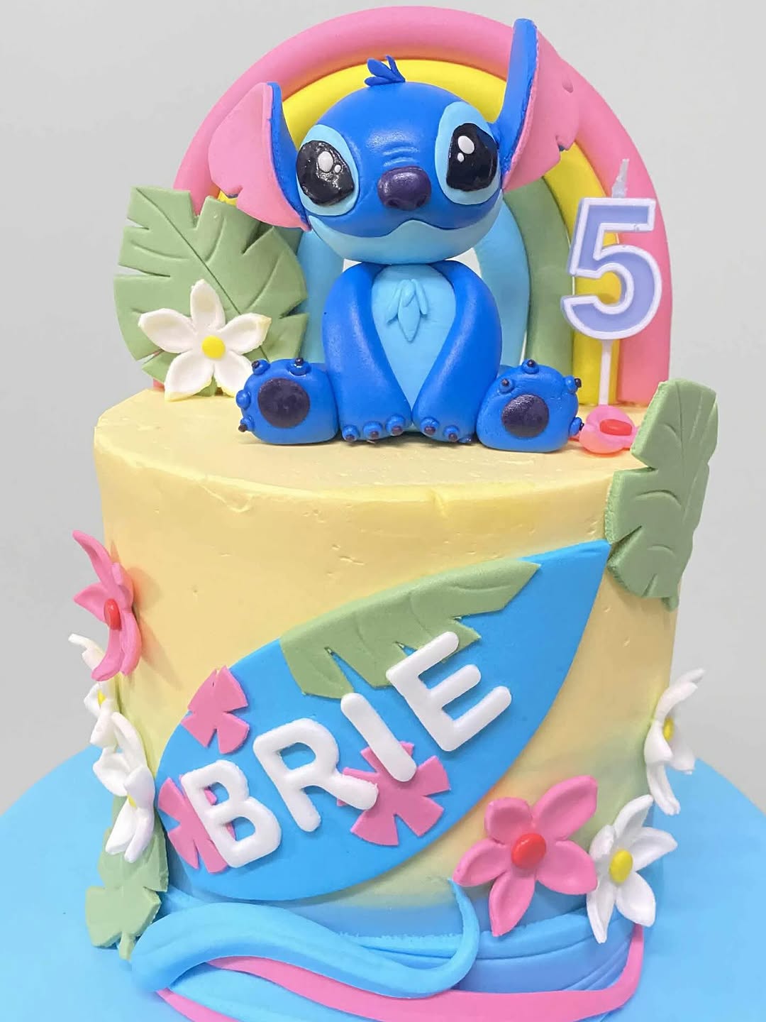 Custom Stitch-themed birthday cake by Flour Jar Manila